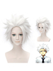 Fasching Gerade Hitsugaya Toushirou Bleach Cosplay Perücke
