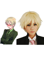 Fasching Goldene Cosplay Perücke von Axis Powers Hetalia England