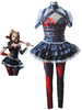 Fasching Harley Quinn Batman Arkham Asylum Harley Quinn Cosplay Kostüm