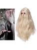 Fasching Harry Potter Cosplay Elfenbein Perücke Albus Dumbledore Fiber Film Bart Cosplay Perücken Faschingskostüme