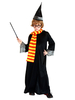 Fasching Harry Potter Cosplay Outfit Robe Uniform Hut Schal Brille Zauberstab 5 Stück Set Fasching Faschingskostüme