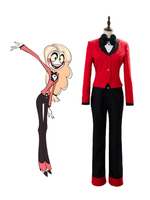Fasching Hazbin Hotel Cosplay Charlie Outfit Cosplay Kostüm