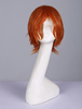 Fasching IDOLiSH7 NANASE RIKU Perücke japanische Anime Orange kurze Cosplay Perücke Faschingskostüme