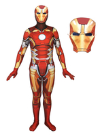 Fasching Iron Man Cosplay-Overall Marvel Comics Cosplay Custome Faschingskostüme