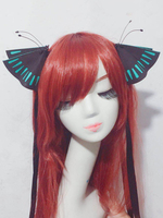 Fasching Japanischer Anime Die Quintessenz Quintuplets Cosplay Nakano Nino Butterfly Schwarzes Haar-Accessoire Fasching Faschingskostüme