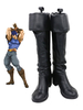 Fasching JoJos Bizarre Adventure Cosplay Schuhe Schwarze Cosplay Schuhe