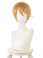 Fasching Kaguya Sama Liebe ist Krieg Cosplay japanische Anime gelbe Shirogane Miyuki Cosplay Perücke Fasching Faschingskostüme