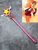 Fasching Karte Captor Sakura Kinomoto Sakura Cosplay Zauberstab Zauberstab in Rosa Faschingskostüme