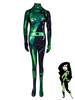 Fasching Kim Possible Shego Body Jumpsuit Cosplay Kostüm
