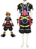 Fasching Kingdom Hearts Sora Cosplay Kostüm in Schwarz