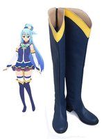 Fasching Konosuba Aqua Karneval Cosplay Schuhe Faschingskostüme