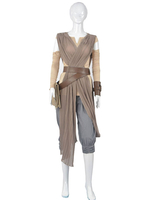 Fasching Krieg der Sterne Hell braun oberen synthetische Star Wars Cosplay Kostüm
