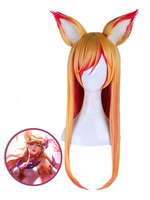 Fasching League Of Legend Lol Ahri Karneval Cosplay Perücke Faschingskostüme