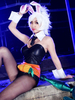 Fasching Liga der Legende Lol Battle Bunny zerrissen das Exil Cosplay Kostüm