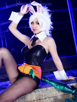 Fasching Liga der Legende Lol Battle Bunny zerrissen das Exil Cosplay Kostüm