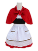 Fasching Liga der Legende Lol Red Riding Annie die Kind der Finsternis Cosplay Kostüm einfache Version Fasching Karneval Kostüm Faschingskostüme
