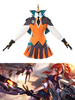 Fasching Liga der Legenden Lacus Clyne Orange Set Fasching Spiel Cosplay Kostüme Faschingskostüme