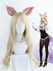 Fasching Liga der Legenden LOL KDA Ahri Fasching Cosplay Perücke 2021 Faschingskostüme