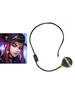Fasching Liga der Legenden LOL KDA Akali Fasching Cosplay Kopfhörer Mic Cosplay Zubehör 2021 Faschingskostüme