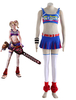 Fasching Lollipop Chainsaw Juliet Starling Fasching Cosplay Kostüm Sexy Cheer Team Anzug