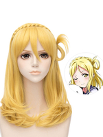 Fasching LoveLive! Sonnenschein! Aqours Ohara Mari Cosplay Perücke