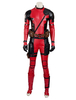 Fasching Marvel Comics Amerikanische Comics Set Deadpool Overall&mit Knieschützer&und Accessoires&und Gürtel&und Kopfüberzug&und Handschuhe Faschingskostüme