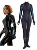 Fasching Marvels The Avengers Cosplay Schwarzer Witwenoverall Trikot Marvel Comics Cosplay Benutzerdefiniert Faschingskostüme