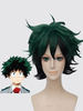 Fasching Mein Held Academia Boku kein Held Academia Midoriya Izukui Cosplay Perücke