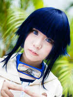 Fasching Naruto Hyuuga Hinata Fasching Cosplay Perücke Hitzebeständige Faser
