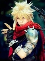 Fasching Naruto Namikaze Minato Final Fantasy Cloud Cosplay Perücke