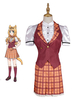 Fasching Nekopara Ahorn Minaduki Cosplay Kostüm