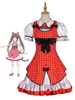 Fasching Nekopara Chocola Kleid Cosplay Kostüm