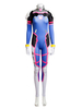 Fasching Overwatch OW D.VA Hana Lied Cosplay Kostüm Cosplay Overall