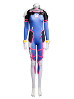 Fasching Overwatch OW D.VA Hana Lied Cosplay Kostüm Cosplay Overall