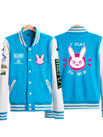 Fasching Overwatch Ow D.va Hoodie Kawaii Cosplay Kostüme