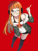 Fasching Persona 5 Futaba Sakura Cosplay Kostüm