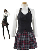 Fasching Persona 5 Makoto Niijima Cosplay Kostüm