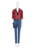 Fasching Resident Evil 2 Claire Karneval Cosplay Kostüm Karneval Kostüm Faschingskostüme