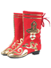 Fasching Rote chinesische Art Cosplay beschuht Polyester Cosplay Aufladungen Faschingskostüme