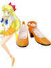 Fasching Sailor Moon Sailor Venus Cosplay Schuhe Nachgeahmte Leder Aino Minako