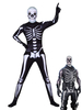 Fasching Schädel Trooper Kostüm Fortnite Cosplay Trikot Spiel Cosplay Kostüme Faschingskostüme