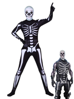 Fasching Schädel Trooper Kostüm Fortnite Cosplay Trikot Spiel Cosplay Kostüme Faschingskostüme