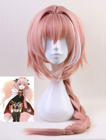Fasching Schicksal Apokryphen Reiter der schwarzen Astolfo Cosplay Perücke Faschingskostüme