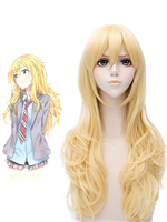 Fasching Shigatsu Wa Kimi keine Uso Miyazono Kaori Cosplay Perücke Ihre Lüge im April Miyazono Kaori Cosplay Perücke