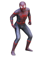 Fasching Spider Man Cosplay Schwarz Roter Spiderman Cosplay Overall Faschingskostüme