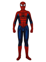 Fasching Spider-Man Cosplay Spider Man Roter Film Lycra Spandex Jumpsuit Trikot Marvel Comics Faschingskostüme