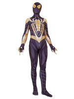 Fasching Spider-Man Cosplay Spider Man Schwarzer Filmoverall Marvel Comics Jumpsuit Karneval Kostüm Faschingskostüme