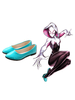 Fasching Spider Man in den Spider Vers Spider Gwen Stacy Pumps Anime Cosplay Schuhe