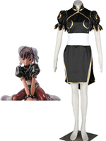 Fasching Street Fighter Chun-Li Black Fasching Cosplay
