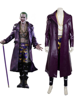 Fasching Suicide Squad Joker 2017 Film Fasching Cosplay Kostüm 2021 Deluxe Edition In 4 Stücke Karneval Kostüm Faschingskostüme